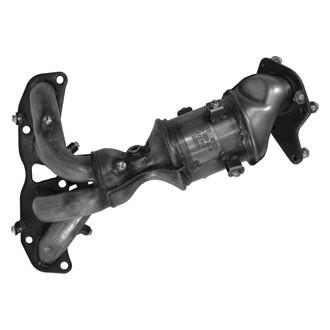 AP Exhaust® - Stainless Steel Direct Fit Exhaust Manifold with Integrated Catalytic Converter