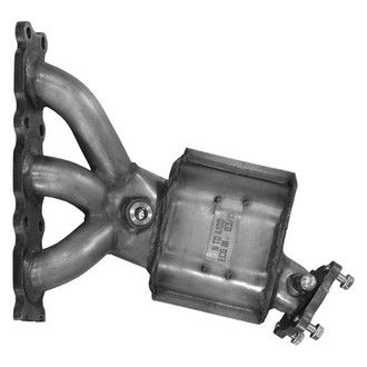 AP Exhaust® - Stainless Steel Direct Fit Exhaust Manifold with Integrated Catalytic Converter