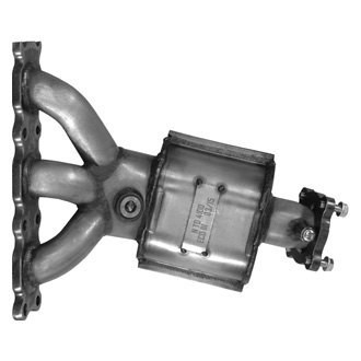 AP Exhaust® - Stainless Steel Direct Fit Exhaust Manifold with Integrated Catalytic Converter