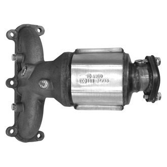 AP Exhaust® - Stainless Steel Direct Fit Exhaust Manifold with Integrated Catalytic Converter
