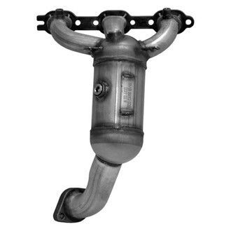 AP Exhaust® - Stainless Steel Direct Fit Exhaust Manifold with Integrated Catalytic Converter