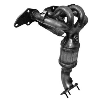 AP Exhaust® - Stainless Steel Direct Fit Exhaust Manifold with Integrated Catalytic Converter