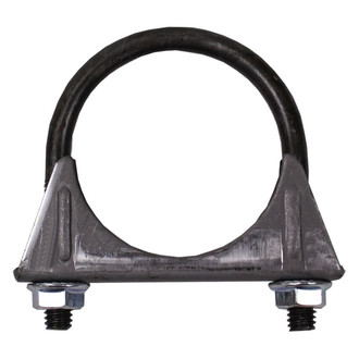 AP Exhaust® - Standard Duty U-Bolt Natural Exhaust Clamp (2" D)
