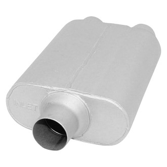AP Exhaust® - Xlerator Performance Aluminized Steel Oval Gray Exhaust Muffler