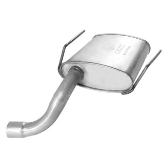 AP Exhaust® - Challenge Series Driver Side Exhaust Muffler and Pipe Assembly