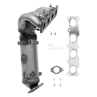 AP Exhaust® - Stainless Steel Direct Fit Exhaust Manifold with Integrated Catalytic Converter