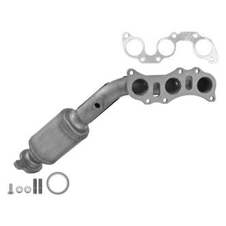 AP Exhaust® - Stainless Steel Direct Fit Exhaust Manifold with Integrated Catalytic Converter