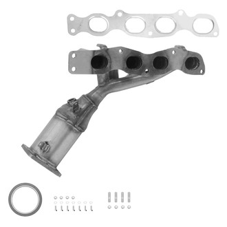 AP Exhaust® - Stainless Steel Direct Fit Exhaust Manifold with Integrated Catalytic Converter