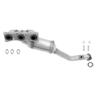 AP Exhaust® - Stainless Steel Direct Fit Exhaust Manifold with Integrated Catalytic Converter