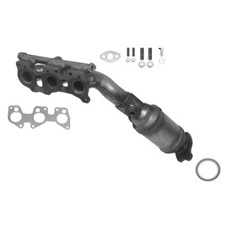 AP Exhaust® - Stainless Steel Direct Fit Exhaust Manifold with Integrated Catalytic Converter