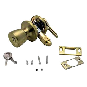AP Products® - Stainless Steel Silver Standard Key Lock Knob Kit