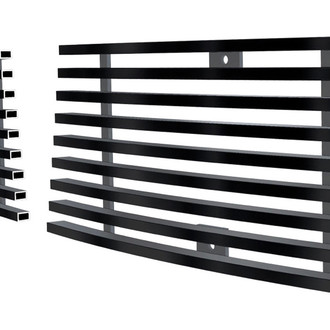 APG® - 2-Pc Black Horizontal Billet Tow Hook Grille