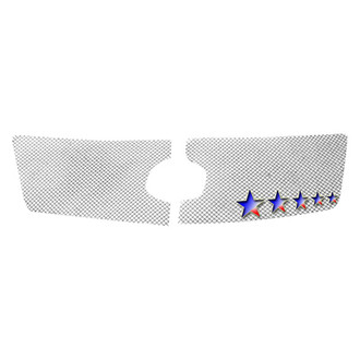 APG® - 2-Pc Chrome Polished 1.8 mm Wire Mesh Main Grille