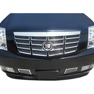 APG® - 4-Pc Chrome Polished 1.8 mm Wire Mesh Main and Bumper Grille Kit