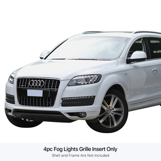 APG® - 4-Pc Black 8x6 mm Horizontal Billet Fog Light Cover Grilles