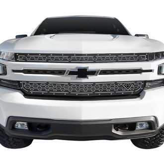 APG® - 1-Pc Black Double Layer Laser Cut Sheet Main Grille