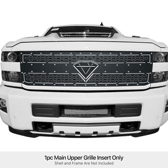 APG® - 1-Pc Black Double Layer Laser Cut Sheet Main Grille