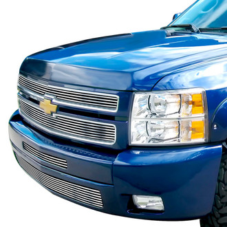 APG® - Chrome Polished 8x6 mm Horizontal Billet Grille Set