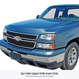 APG® - 2-Pc Black Horizontal Billet Main Grille