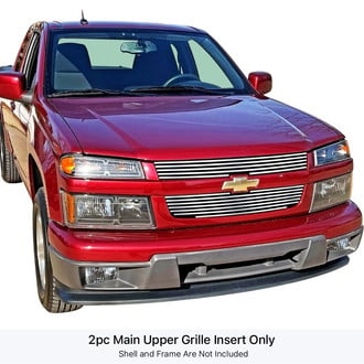 APG® - 2-Pc Polished 8x6 mm Horizontal Billet Main Grille