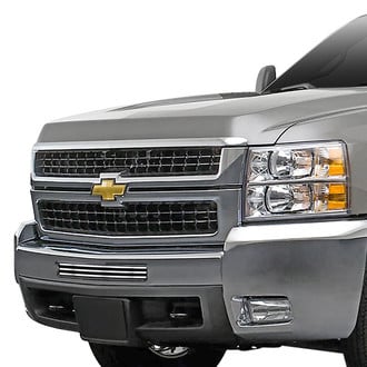 APG® - 1-Pc Polished 8x6 mm Horizontal Billet Top Bumper Grille