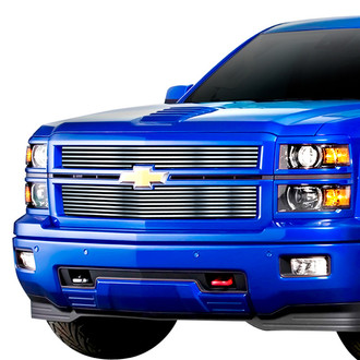 APG® - 2-Pc Chrome Polished 8x6 mm Horizontal Billet Main Grille