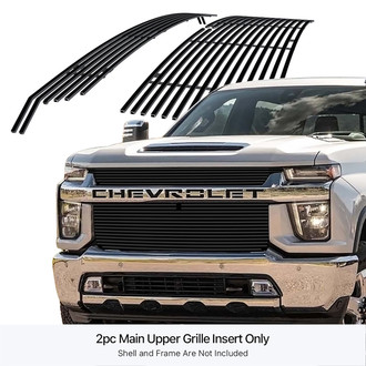 APG® - Black 8x6 mm Horizontal Billet Grille Set