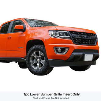 APG® - 1-Pc Black Horizontal Billet Bumper Grille
