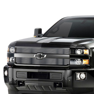 APG® - Chrome Polished 8x6 mm Horizontal Billet Grille Set