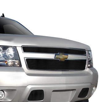 APG® - 4-Pc Black 8x6 mm Horizontal Billet Main and Bumper Grille Kit