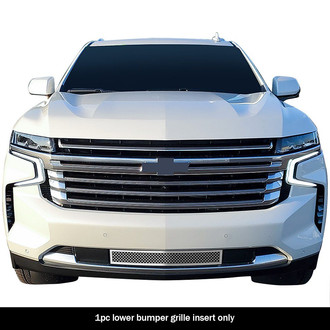 APG® - 1-Pc Polished 1.8 mm Wire Mesh Bumper Grille