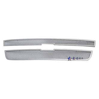 APG® - 2-Pc Chrome Polished 1.8 mm Wire Mesh Main Grille