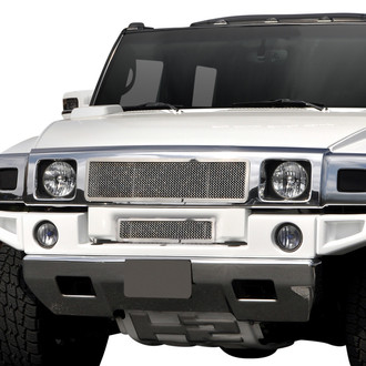 APG® - 1-Pc Chrome Polished 1.8 mm Wire Mesh Main Grille