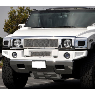APG® - Chrome Polished 1.8 mm Wire Mesh Main and Bumper Grille Set