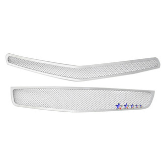 APG® - 2-Pc Chrome Polished 1.8 mm Wire Mesh Main Grille