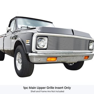 APG® - 1-Pc Chrome Polished 8x6 mm High Density Billet Main Grille