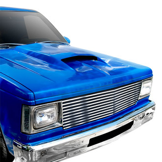 APG® - 1-Pc Chrome Polished 8x6 mm Horizontal Billet Main Grille