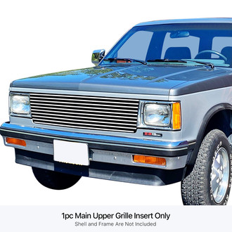 APG® - 1-Pc Chrome Polished 8x6 mm Horizontal Billet Main Grille