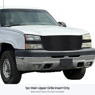 APG® - 1-Pc "Full Face" Black Horizontal Billet Main Grille