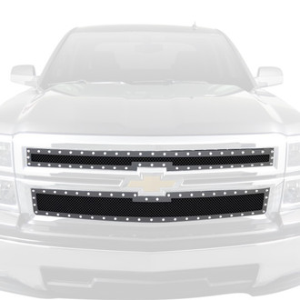 APG® - 2-Pc Rivet Style Black 1.8 mm Wire Mesh Main Grille