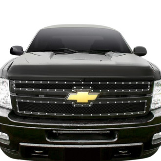 APG® - 2-Pc Rivet Style Black 1.8 mm Wire Mesh Main Grille
