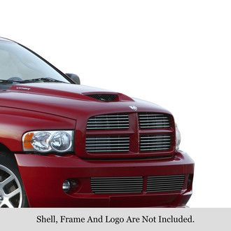 APG® - 2-Pc Black 8x6 mm Horizontal Billet Bumper Grille