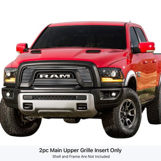 APG® - 2-Pc Polished 8x6 mm Horizontal Billet Main Grille