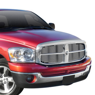 APG® - 4-Pc Chrome Polished 8x6 mm Horizontal Billet Main Grille