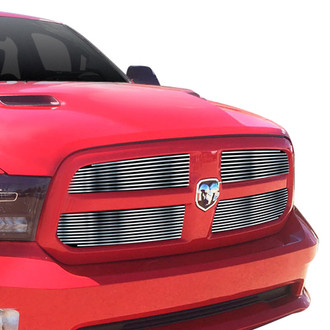 APG® - Chrome Polished 8x6 mm Horizontal Billet Grille Set