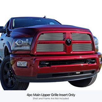 APG® - 4-Pc Polished 8x6 mm Horizontal Billet Main Grille
