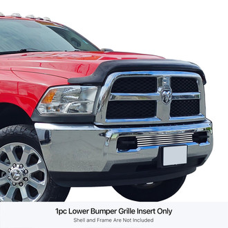 APG® - 1-Pc Chrome Polished 8x6 mm Horizontal Billet Bumper Grille