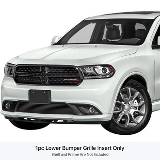 APG® - 1-Pc Black Horizontal Billet Bumper Grille