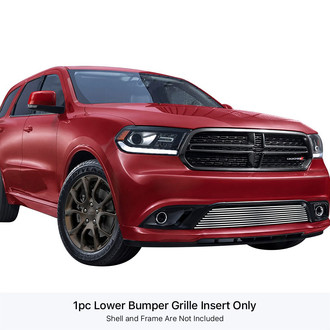 APG® - 1-Pc Polished 8x6 mm Horizontal Billet Bumper Grille