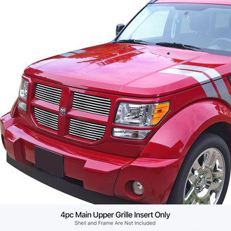 APG® - 4-Pc Polished 8x6 mm Horizontal Billet Main Grille